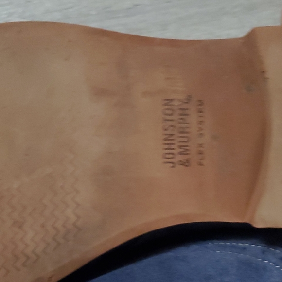 Johnston &Murphy size 12 navy - Picture 5 of 9